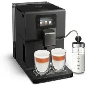 Krups Intution Preference EA875U10, Espressokone, 3 L, Jauhettu kahvi, Sisäänrakennettu jauhin, 1450 W, Musta