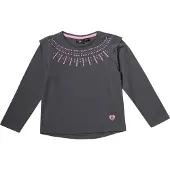 KOROSHI Paita keltainen / tummanharmaa / vaalea pinkki