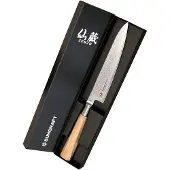 Suncraft Senzo Damascus Twisted Octagon Yleis-/Vihannesveitsi, 15 cm