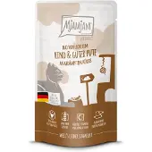 MjAMjAM 24x125g smoothiepussi nauta & kalkkuna kissan märkäruoka