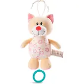 Nici Musiikkirasia Kissa Otsikkokortilla Teddy 18 Cm