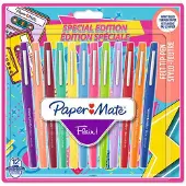 Paper Mate Flair felt tip pen M Retro colours 12-Blister