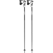 LEKI Juniors' Bold Lite S Dark Anthracite/Black-White Laskettelusauvat 105 cm