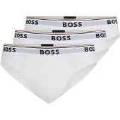 BOSS Alushousut 'Power' vaaleanruskea / vaaleanharmaa / musta / valkoinen