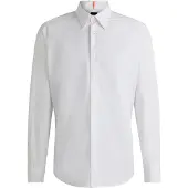 BOSS for man. 50518304 Relagant shirt white (S), Casual, Cotton, Long sleeve