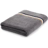 BOSS Blinea Bath Sheet - Grey - 90X150CM