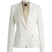 BOSS Slim-fit tuxedo jacket with single button