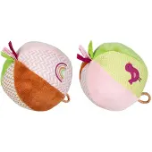 Goki Soft Ball with a Bubble Pink Green