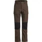 Lundhags Juniors' Fulu Rugged Stretch Hybrid Pant Tea Green/Black Ulkoiluhousut 140