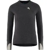Klättermusen Women's Huge Crew Raven-White Clay Kerrasto yläosat L