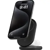 Belkin boostcharge qi2 15w magnetic 2in1 stand black
