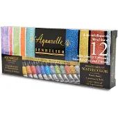 Sennelier l'Aquarelle Akvarelliväri Iridescent Colours 12x10 ml