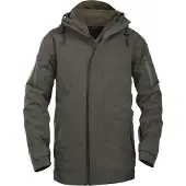 Mil-Tec Wet Weather Jacket with Fleece Liner (Color: Ranger Green, Size: Small)