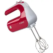 Bosch MFQ 40304, Käsisekoitin, Punainen, Valkoinen, Vaivaus, Sekoitus, 500 W, 220 - 240 V, 50 - 60 Hz (MFQ40304)