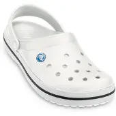 Crocs Puukengät & Crocks-jalkineet 'Crocband' sininen / musta / valkoinen