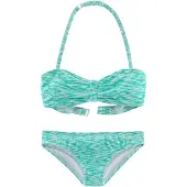 Venice beach Bikini turkoosi / valkoinen