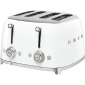Smeg TSF03WHEU -neljän leivän leivänpaahdin, valkoinen
