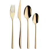 Pintinox Florence Inox ruokailuvälinesetti 24 osaa, sunshine