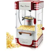 Emerio - Retro Popcornkone Punainen