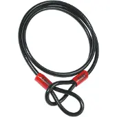 ABUS Cobra Loop Kaapeli 140cm Pituus/10mm Halkaisija Musta
