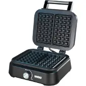 Unold 48275 Belgialainen kaksoisvohvelirauta, 1500 W, Musta