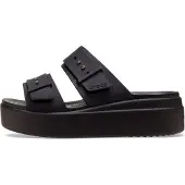 Crocs Brooklyn Buckle Lowwdg - Black - 39/40