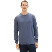 Tom Tailor Basic Crewneck Knit - Navy - L