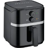 Severin FR 2452, 4,3 l, 0,8 kg, 1500 W, airfryer, musta