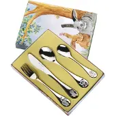 Pintinox Bestickset Barn 4-Del Arca Di Noè - Silver - ONE SIZE