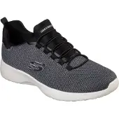 SKECHERS Slip on -tennarit 'Dynamight' harmaa / musta