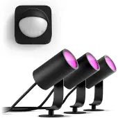 Philips Tuotepaketti: Lily-kohdevalaisimet + Ulkotunnistin