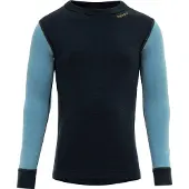 Devold EXPEDITION MERINO SILK SHIRT KID Kerrastopaita, Ink, 4 vuotta