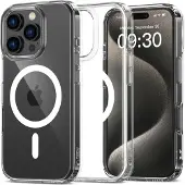 Tech-Protect iPhone 16 Pro Flexair Magneettinen Hybridikotelo - Läpinäkyvä