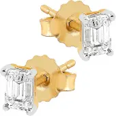 Midem Stockholm timanttikorvakorut 0,50ct keltakulta