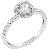 Midem Paris halo-timanttisormus 1,25ct MIWGL24108-180