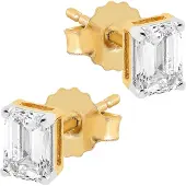 Midem Stockholm timanttikorvakorut 0,75ct keltakulta