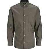 Jack & Jones Businesspaita 'JPRBLAParker' harmaa / antrasiitti