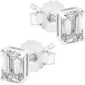 Midem Stockholm timanttikorvakorut 0,75ct valkokulta