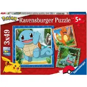 Ravensburger Pokemon 3x49p palapeli