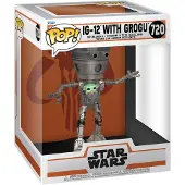 Funko POP! Mandalorialainen Tähtien Sota Deluxe Ig-12 Ja Grogu