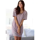 Arizona Yöpaita meleerattu violetti / roosa