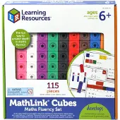 Learning Resources Mathlink Cubes Maths Fluency Set - White - ONE SIZE