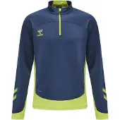 Hummel Lead Harjoituspaita - Navy/Vihreä, koko Small