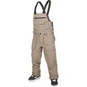 Volcom Roan Bib Housut chestnut brown Koko S