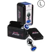 Secret Play Pleasure Plug L anaalitappi blue 9,5 cm