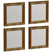 Kalune Design Peilisetti (4 kpl) Loza - Kulta