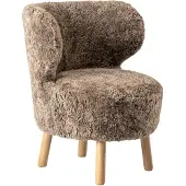 Jonas Ihreborn Cute Nojatuoli Lampaannahka - Nojatuolit Lampaantalja Sahara - CUTEF-FSSH
