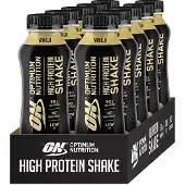 Optimum Nutrition 10 x Optimum High Protein Shake, 500 ml