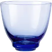 Holmegaard Flow Vandglas 35 Cl Mørk Blå - Blue - 35 CL