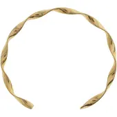 Timi Of Sweden Juniper Wavy Twisted Bangle Bracelet Stainless Ste